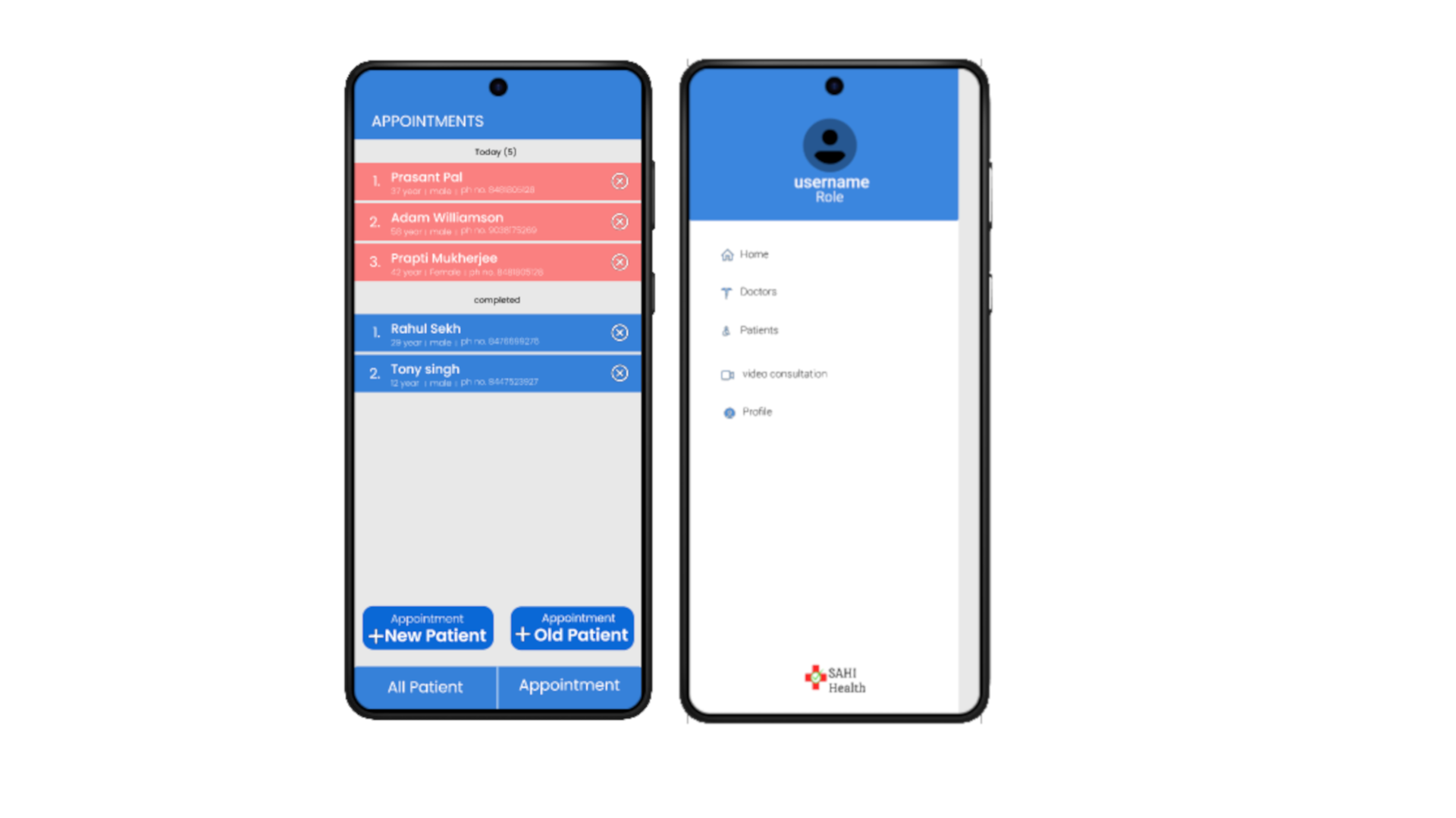 SahiHealth - Doctor Dashboard